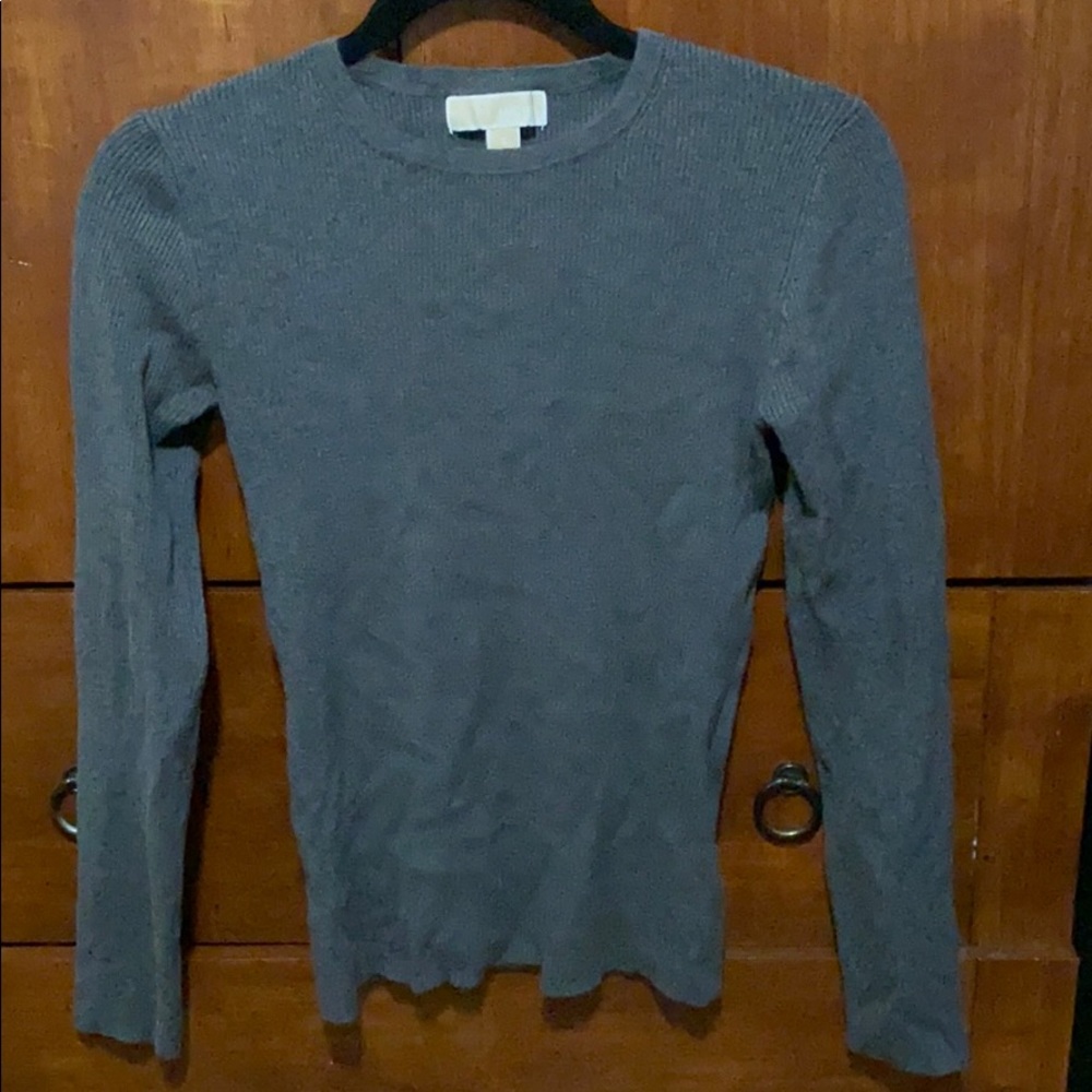 Michael Kors Gray Long Sleeve Shirt